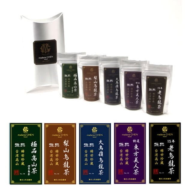 台湾高級烏龍茶 マダムツェン 癒しセット(15年老烏龍茶20g、極品高山