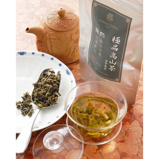 台湾高級烏龍茶 マダムツェン あじわいセット(15年老烏龍茶20g、極品高山烏龍茶20g、東方美人茶20g、翠玉茗賞烏龍茶20g、杉林溪烏龍茶20g)  [CONCENT]コンセント