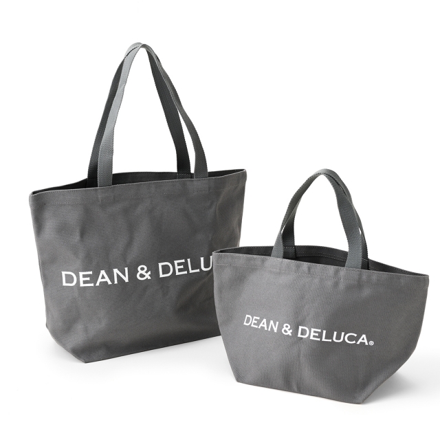 DEAN & DELUCA(ディーン&デルーカ) トートバッグ チャコールグレー S