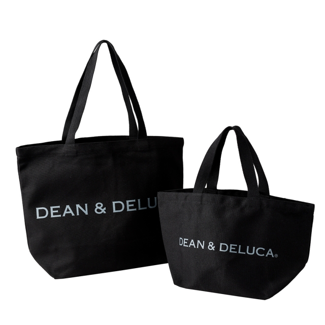 DEAN&DELUCA トートバッグ S 黒 ブラック ディーンアンドデルーカ