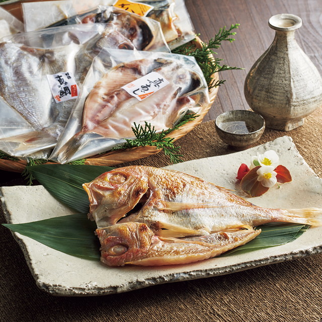 昭徳」天日干し干物と漬け魚セット [CONCENT]コンセント