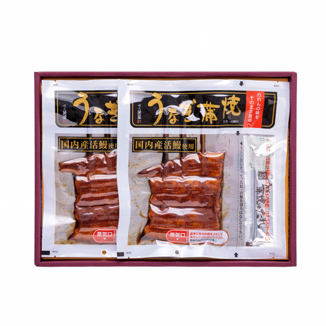 味の浜藤 うなぎ蒲焼き 国産鰻 常温保存 2箱セット - 魚介類(加工食品)