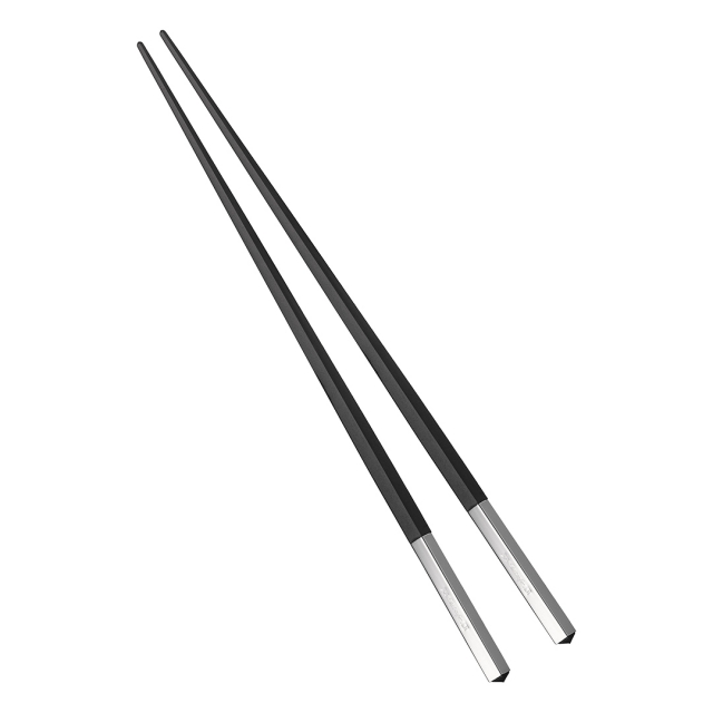 Christofle (クリストフル) Uni Chopsticks(ユニ ペア箸) ノアール(黒 