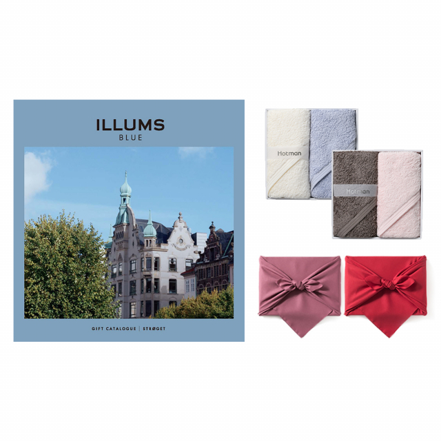 ILLUMS (イルムス) ギフトカタログ ストロイエ+ Hotman 1秒タオル 