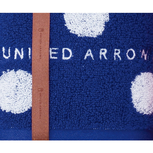 ユナイテッド アローズ(UNITED ARROWS)ポルカドット (フェイスタオル