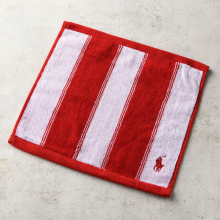 商品画像 RALPH LAUREN HOME(ラルフ ローレン ホーム)CLASSIFICATION TOWEL ミニタオル (RED/WHITE)