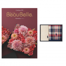 商品画像 BEAUBELLE （ボーベル） カタログギフト ROMANESCO（ロマネスコ）   + RALPH LAUREN HOME（ラルフ ローレン ホーム）チャンバーズ タオル2枚セット【風呂敷包み】