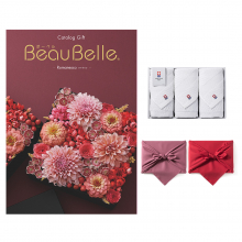 商品画像 BEAUBELLE （ボーベル） カタログギフト ROMANESCO（ロマネスコ）  ＋今治 綾 フェイスタオル3枚セット