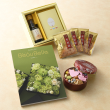 商品画像 ≪結婚引き出物≫BEAUBELLE （ボーベル） カタログギフト CAROTTE（カロット）　＋銀座菊廼舎・縁起物　3点セット