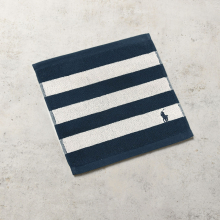 商品画像 RALPH LAUREN HOME（ラルフ ローレン ホーム）CLASSIFICATION TOWEL_MINI PAXTON(NAVY/CREAM)ミニタオル