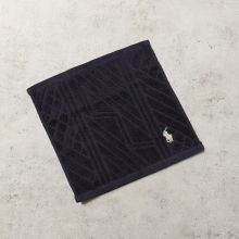 商品画像 RALPH LAUREN HOME(ラルフ ローレン ホーム)CLASSIFICATION TOWEL_MCKENNA(NAVY)ミニタオル