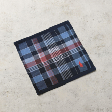 商品画像 RALPH LAUREN HOME(ラルフ ローレン ホーム)CLASSIFICATION TOWEL Chambers(BLUE MULTI)ミニタオル